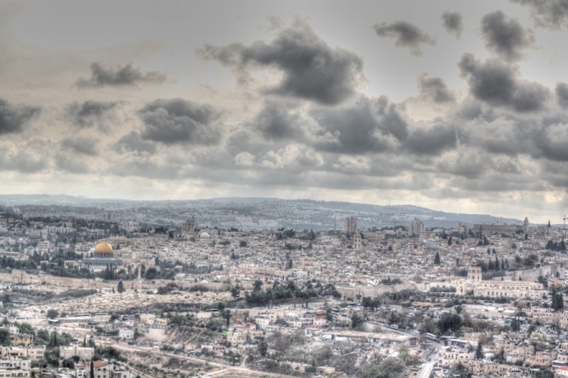 Old City of Jerusalem from Har Hatzofim